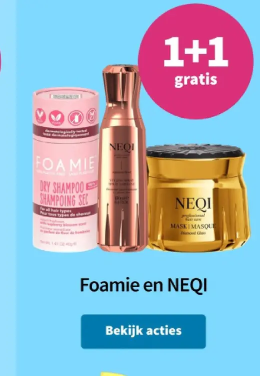 Promotie: Foamie en NEQI