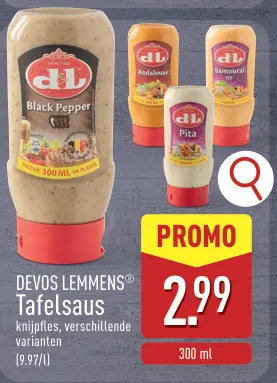 Aanbieding: Tafelsaus