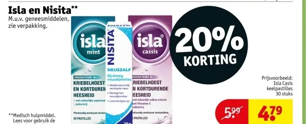 Aanbieding: Isla en Nisita