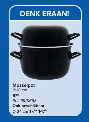 Promotie: Mosselpot