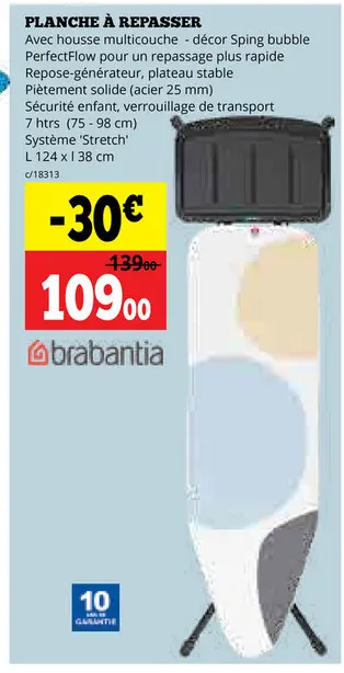 Offre: Planche à repasser