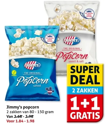 Aanbieding: popcorn