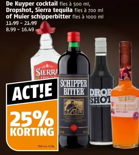 Aanbieding: Diverse sterke drank