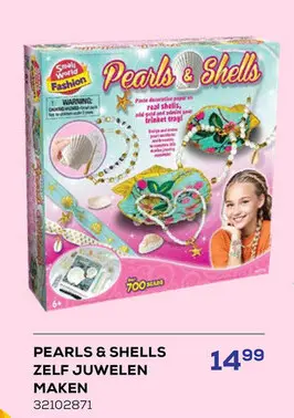 Aanbieding: Pearls & shells zelf juwelen maken