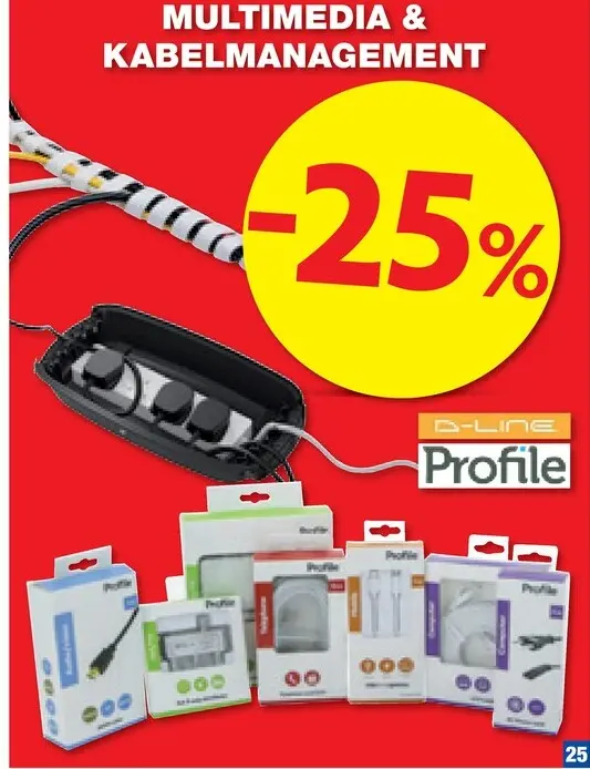 Promotie: Multimedia & kabelmanagement