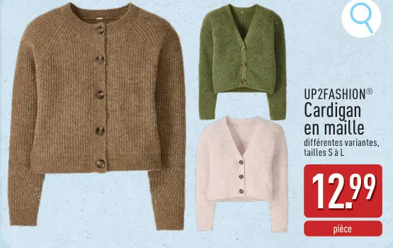 Offre: Cardigan en maille