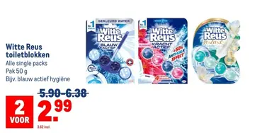 Aanbieding: Witte Reus toiletblokken