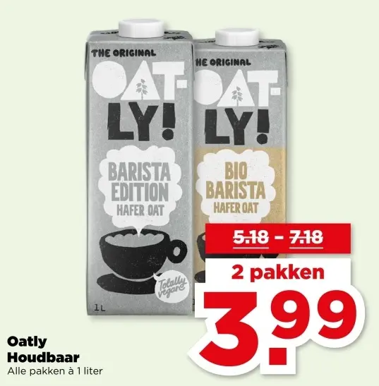 Aanbieding: Oatly Houdbaar