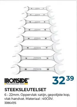Aanbieding: STEEKSLEUTELSET