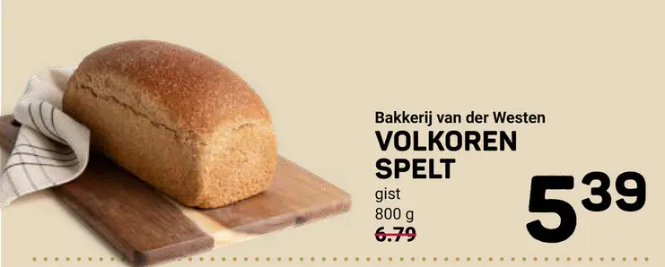 Aanbieding: Volkoren spelt