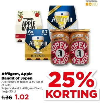 Aanbieding: Affligem, Apple Bandit of Jopen