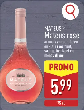 Promotie: Mateus rosé