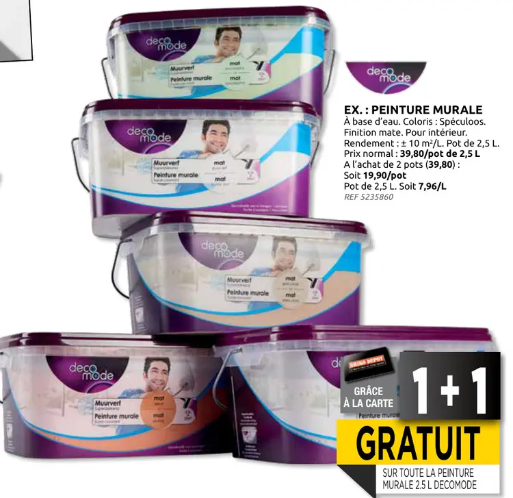 Promotie: Peinture murale