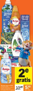 Aanbieding: Ariel, Lenor en Robijn
