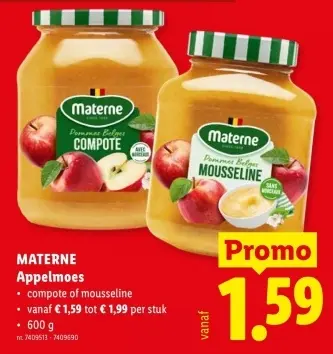 Promotie: Appelmoes