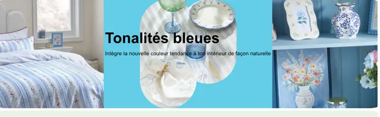 Offre: Tonalités bleues