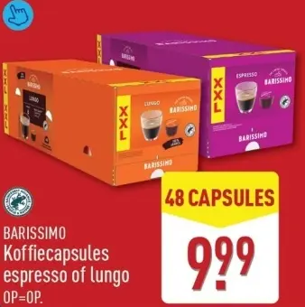 Aanbieding: Koffiecapsules espresso of lungo