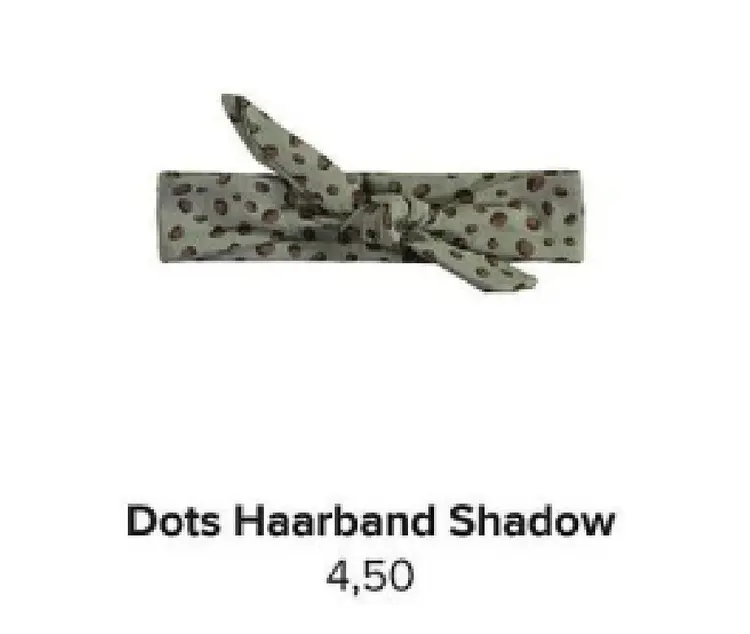 Aanbieding: Dots Haarband Shadow