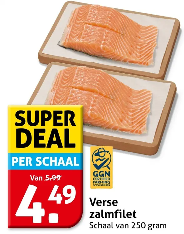 Aanbieding: Verse zalmfilet
