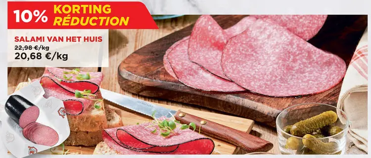 Aanbieding: Salami van het huis