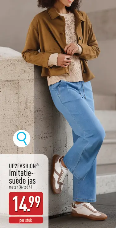 Promotie: Imitatie-suède jas