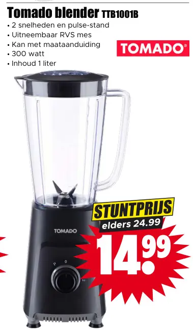Aanbieding: Blender TTB1001B