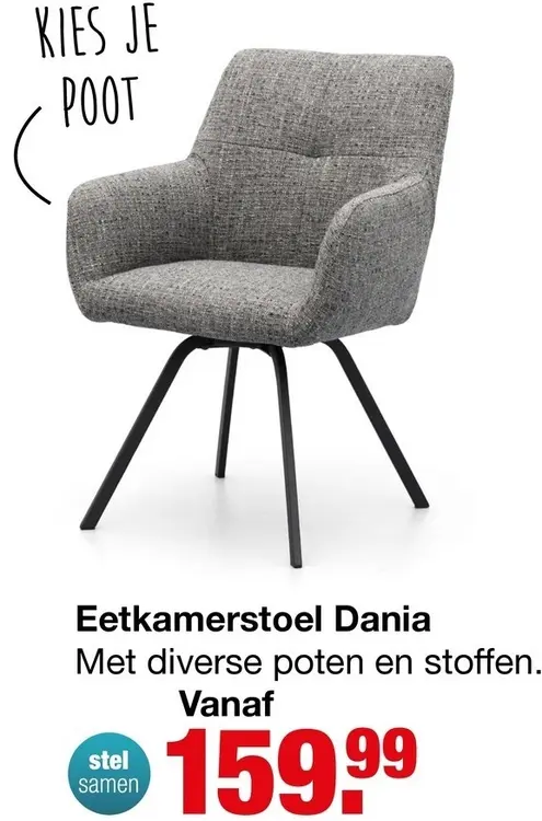 Aanbieding: Eetkamerstoel Dania