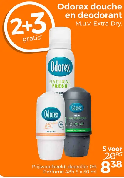 Aanbieding: Douche en deodorant