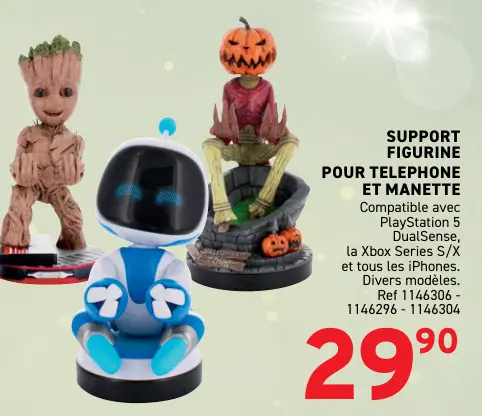 Offre: Support figurine pour telephone et manette