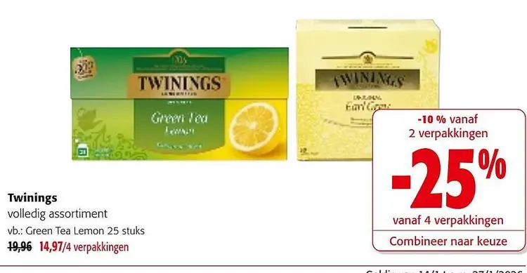 Promotie: Twinings