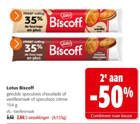 Promotie: Biscoff