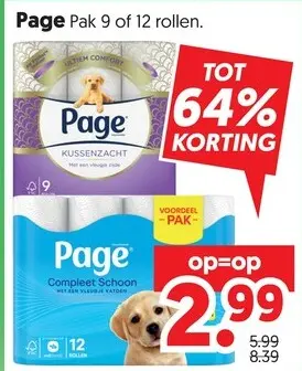 Aanbieding: Pak 9 of 12 rollen