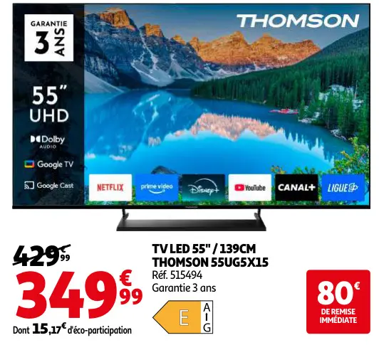 Promotie: Tv led 55" / 139cm