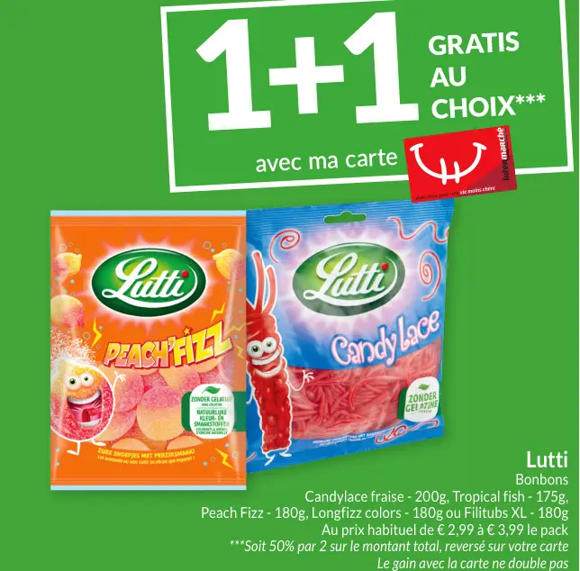 Offre: Lutti Bonbons