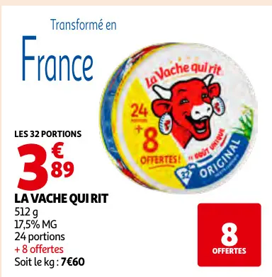 Promotie: La vache qui rit