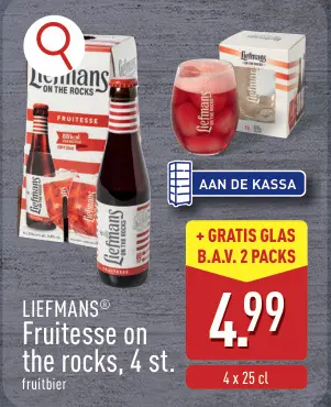 Promotie: Fruitesse on the rocks
