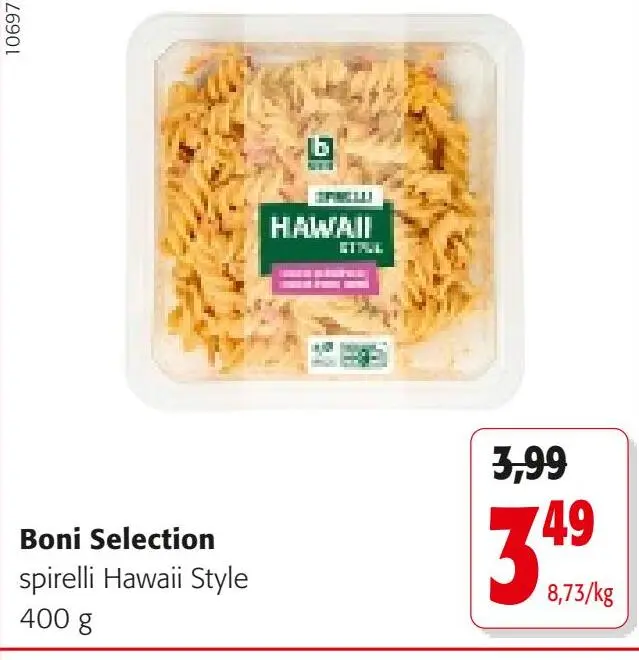 Offre: Boni Selection spirelli Hawaii Style