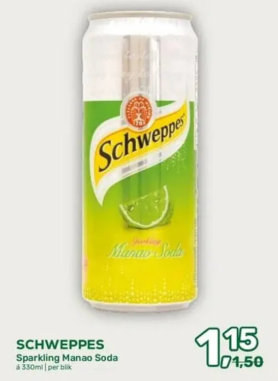 Aanbieding: Sparkling Manao Soda