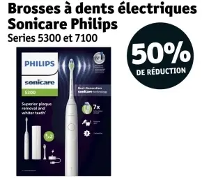 Offre: Brosses à dents électriques Sonicare
