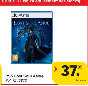 Offre: Lost Soul Aside