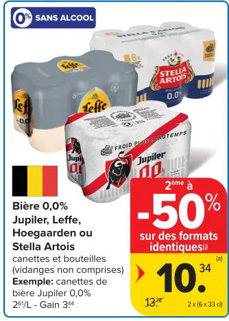 Offre: Bière 0,0%