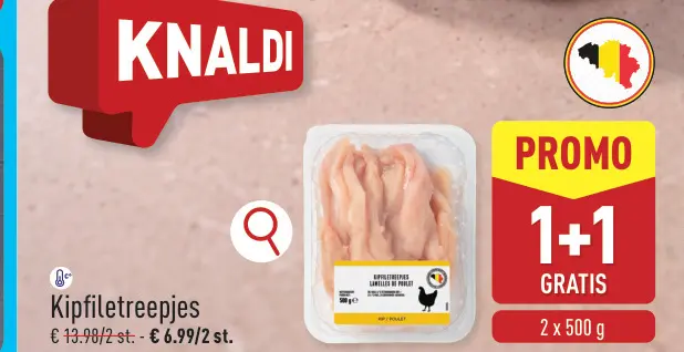 Promotie: Kipfiletreepjes
