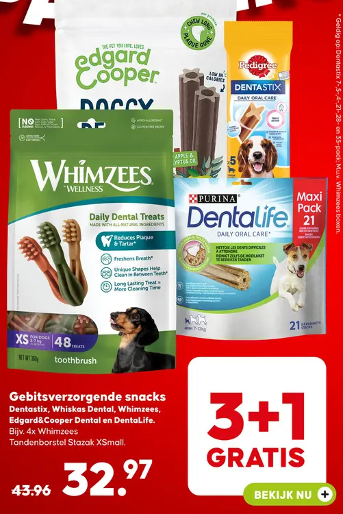 Aanbieding: Gebitsverzorgende snacks