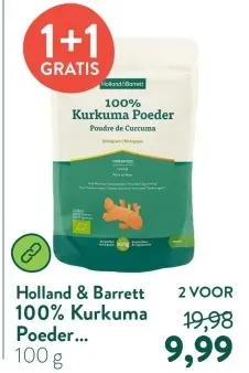 Aanbieding: 100% Kurkuma Poeder