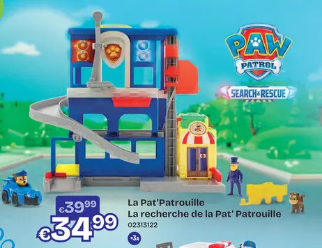 Offre: PAW Patrol – Search & Rescue – Playset - Pup Squad Police Station