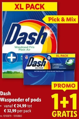 Aanbieding: Waspoeder of pods