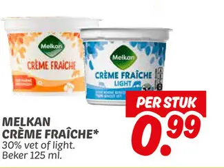 Aanbieding: Melkan Crème Fraîche
