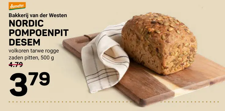 Aanbieding: Nordic pompoenpit desem