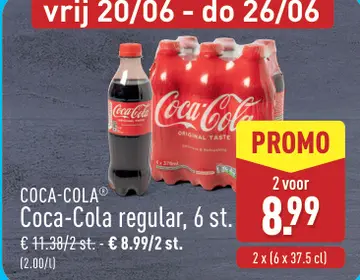 Aanbieding: Coca-Cola regular