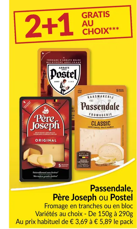 Offre: Fromage en tranches ou en bloc